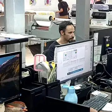 Equipe da Image na produção, em Curitiba